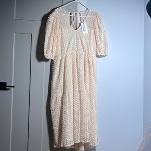 Ivory dress size XL